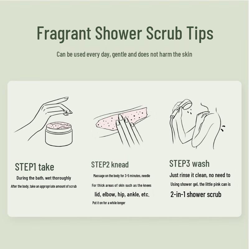 Half Acre Flower Field Ice Cream Smooth Body Scrub