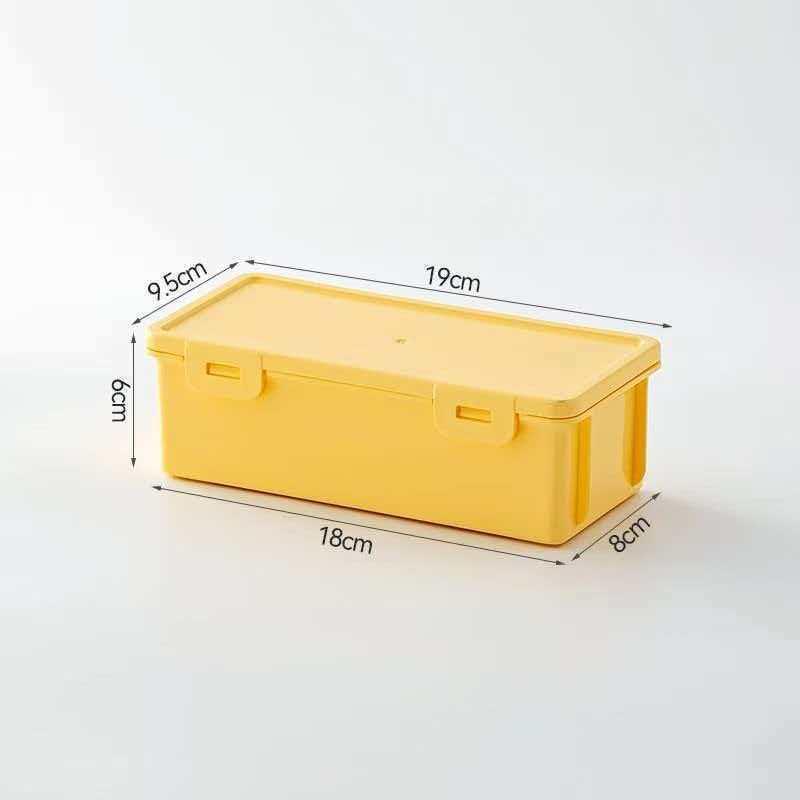 Macaron Color Plastic Pencil Case With Large Capacity And Snap Lid Perfect For Students School Stationery Storage