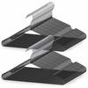 Lot's Black Laundry Hangers with Special Rubber Coating for Non-Slip Suits, Slim Fit, Heavy-Duty Laundry Racks, Pants Storage, and Pants (3-Month Manu