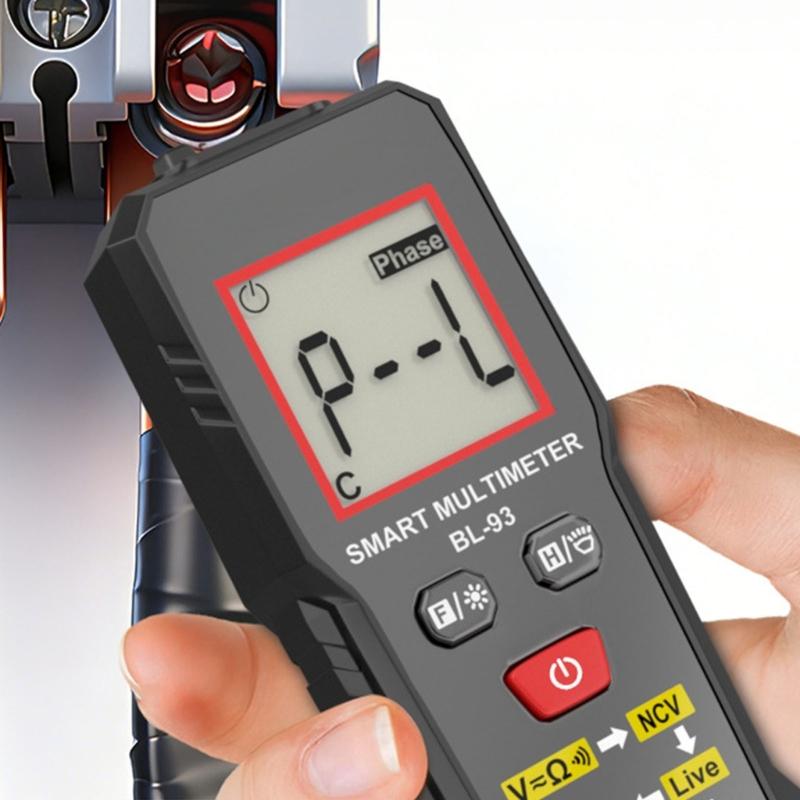Intelligent Anti Burn Digital Multimeter Portable Suitable For Electrical Safety With Overload Protected Voltages Tester