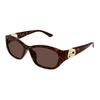 Original Design Oval Sunglasses Women Sunglasses Brown GG1826SK002