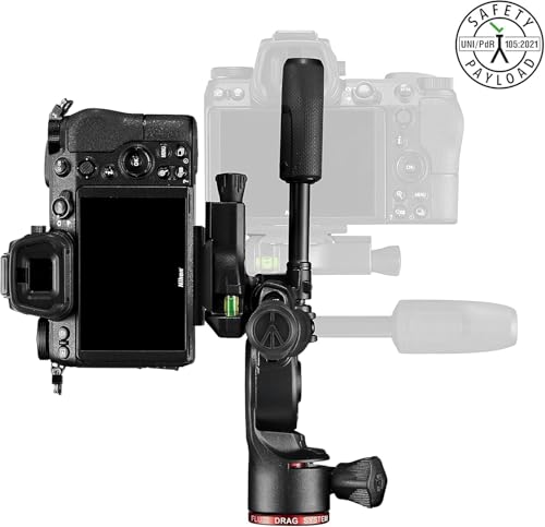 Manfrotto Befree 3-Way Live Head Arca-Swiss Compatible Includes Cleaning Cloth Load Capacity 6kg 200PL-PRO Plate Tripod JP A00064BMN