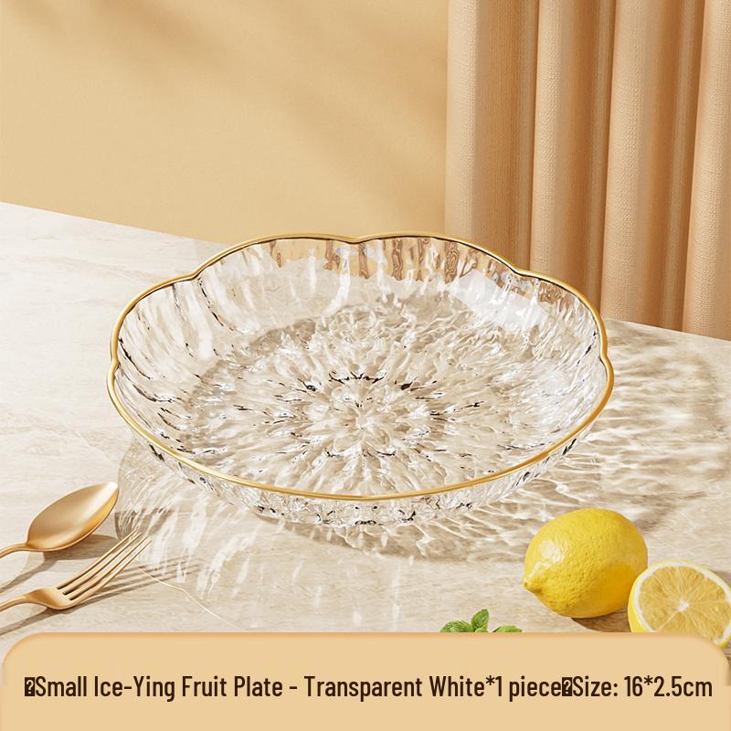 Modern Luxury Fruit and Snack Display Plate for Living Room