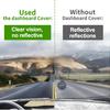 Dash Cover for Toyota Camry Xle Xse 2025-2026 with Hud Dashboard Cover Car Interior Anti-Slip/Anti Dust Polyester Black 1 Pcs