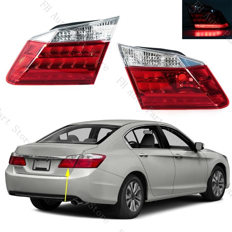 Car Rear Bumper ide Tail Light Brake Stop Reverse Lamp Inner Taillight Taillamp For Honda Accord 9th 2014 2015