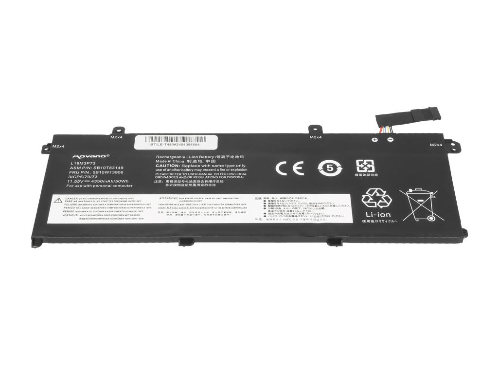 Baterie L18M3P73 pro Lenovo ThinkPad T490 T495 P43s P14s