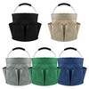 Multifunction Picnic Folding Basket Multi Pocket Electrician Toolkit Bucket  for Bathroom