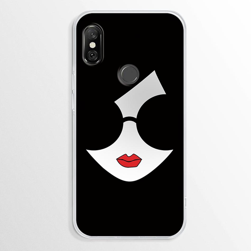 Funda para Xiaomi Redmi Note 6 Pro Mármol Transparente Suave TPU Cubierta Trasera Para Xiaomi Redmi Note 6 Note6 Pro Funda de Silicona Parachoques Fundas