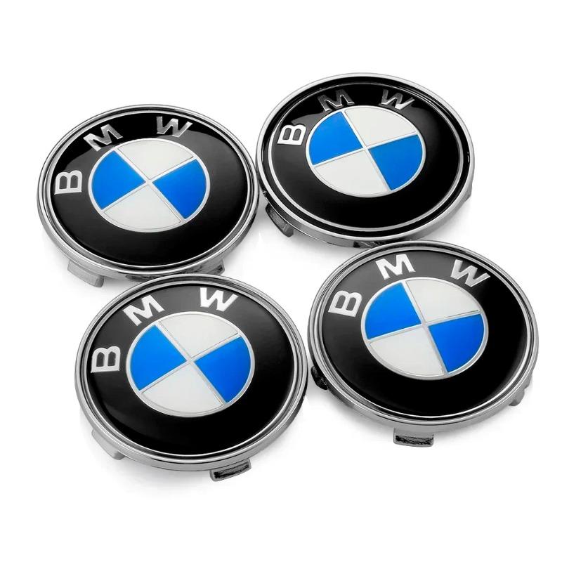 

For BMW E36 E39 E46 E60 E90 E90 F01 F10 F30 G01 G20 G21 G30 G11 F15 X5 X3 4Pcs 56mm 68MM Car Wheel Center Hup Caps Wheel Cover