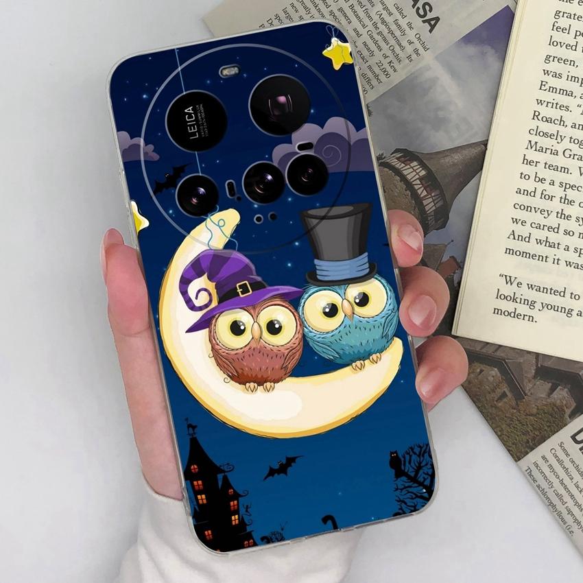 For Xiaomi 15T Mi 12 11 10 15 Ultra Cover Case Cute Duck Pattern Lens Protection Transparent Soft Silicone Dustproof Shell For Xiaomi Cellphone Casing