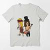 GNR Beavis ButtHead umorismo Slash grafica cotone unisex T-shirt 2026 Estate Nuova larga Y2k hiphop uomo morbida Manica Corta T-shirt