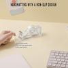 Acrylic Tape Dispenser with Pen Holder Transparent Compact Size Portable Office School Desktop Tape Cutter Holder