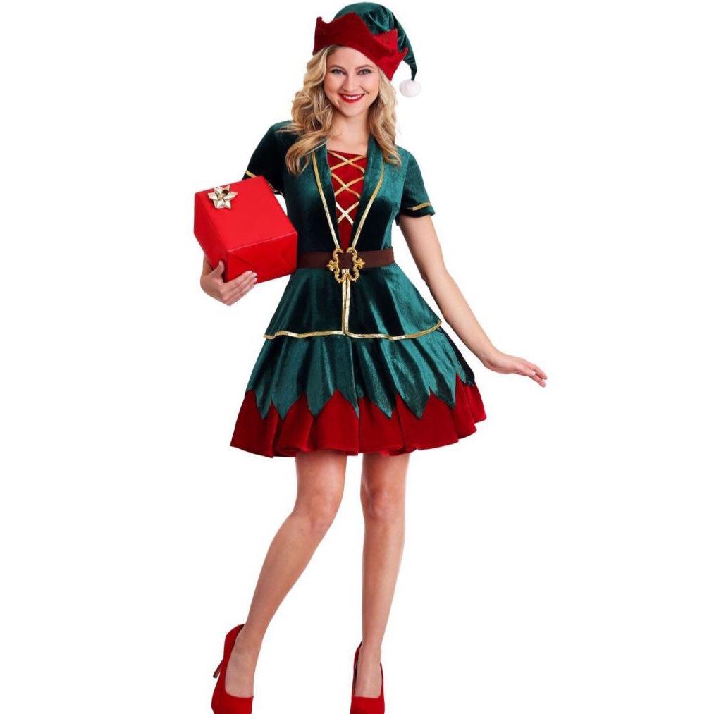 Unisex Weihnachts-Kostümset 2026 - Rollenspiel-Outfits für Paare (M-XL)