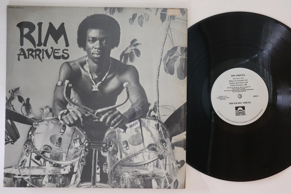 

LP Record RIM KWAKU OBENG Rim Arrives LPGM1111 RISING TIMES 1980 US SoulFunk Used