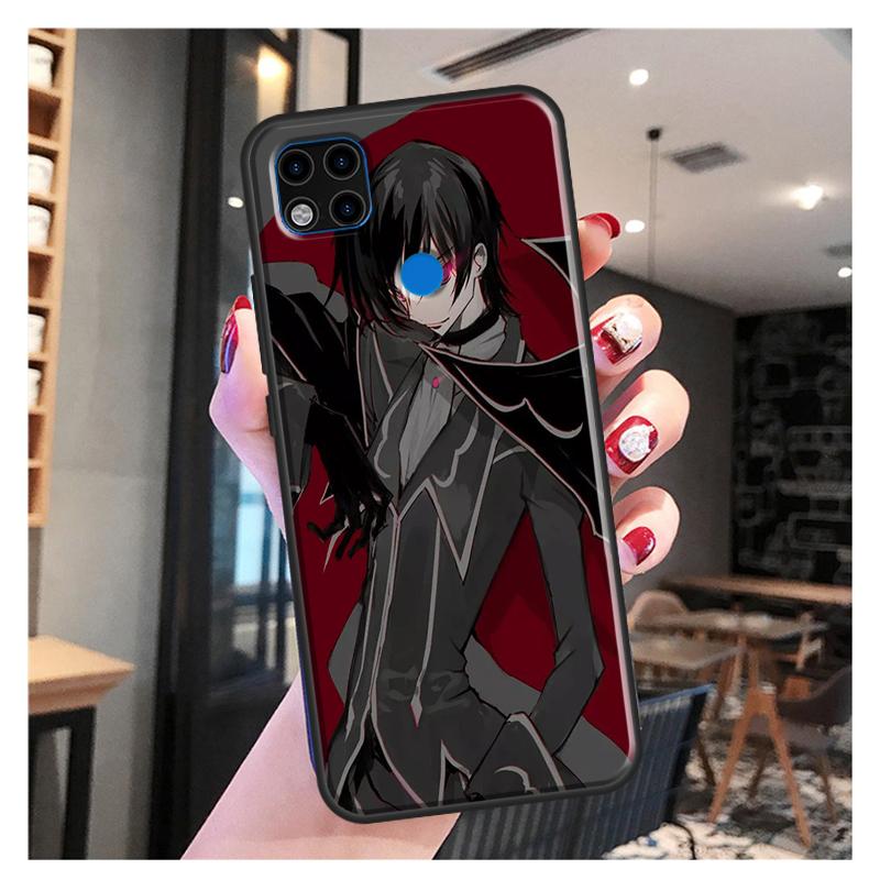 Lelouch Code Geass Hülle für Xiaomi Redmi Note 10 Pro Note 9 Pro Note 11 Pro 8T 9S 10S 10 9A 9T 9C Hülle