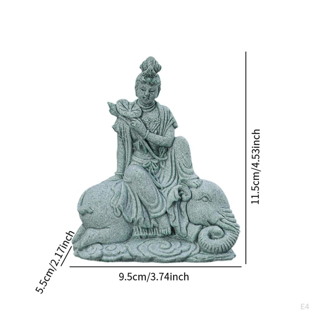 Buddha-Figur für Unterwasserdekoration im Büro oder Wohnbereich