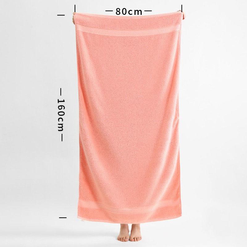 Soft and Comfortable Rectangular Bath Towel - Machine Washable, Suitable for Home, Beach, Hotel