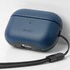 Etui Do AirPods Pro 2 Gen UNIQ Genuine Leather Niebieskie