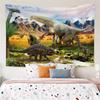 Dinosaur Tapestry Wall Hanging Jurassic Wild Ancient Animal Wall Backdrop for Child Boys Girls Dinosaur Party Bedroom Dorm Decor