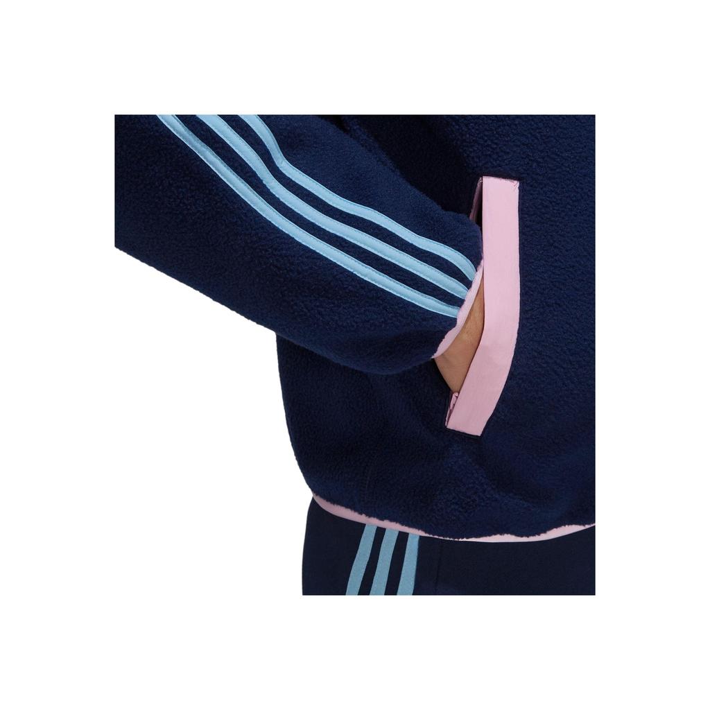 Adidas Colorblock Logo Front Pocket Sports Jacket Men Jacket Blue HF4040