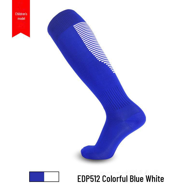 Șosete de Fotbal Respirabile cu Dungi: Primăvară/Vară, Peste genunchi, Absoarbe transpirația, Îmbrăcăminte de Antrenament și Casual pentru Adulți și Copii