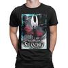 Men's T-Shirts Hollow Knight Silksong Vintage Cotton Tees Short Sleeve  T Shirts Crewneck Clothes Graphic