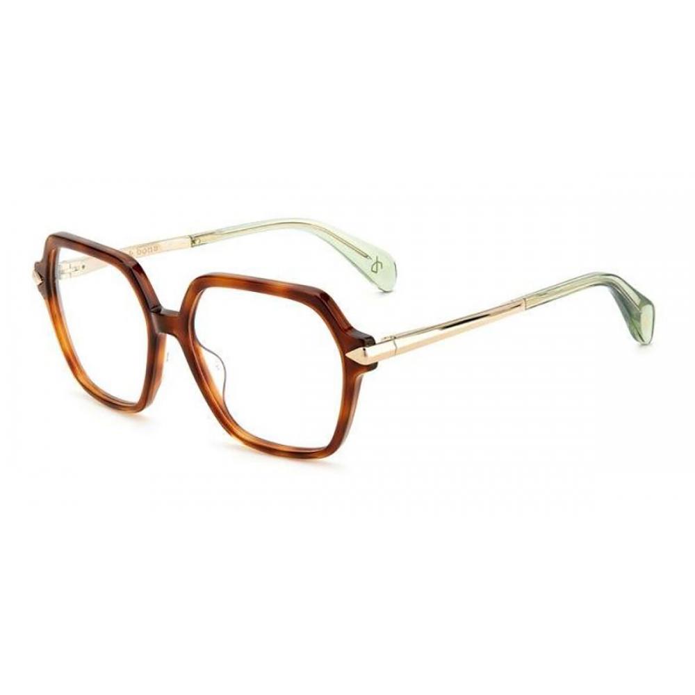RaG Bone Women EyeGlasses 086 Asian Fit Rnb3052 G Havana/55-16-140