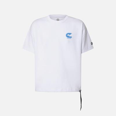 Ellimeonteu World Wide Short Sleeve T-Shirt (Mg11St061Wht)