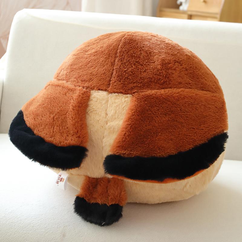 30/40cm Lovely Round Eagle and Red-crowned Crane Plush Toys Cartoon Animal Bird Pillow Stuffed Dolls Sofa Sleeping Cushion Gift