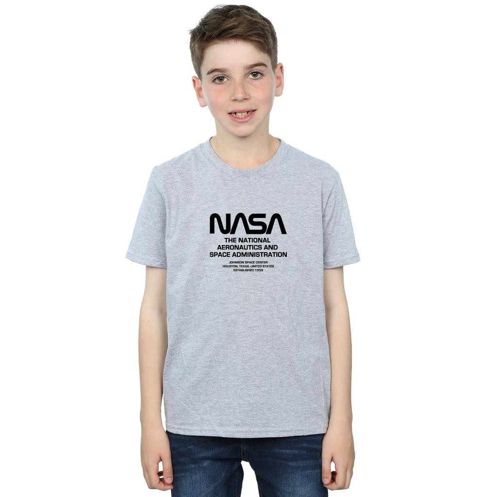 NASA Boys Worm Blurb T-Shirt