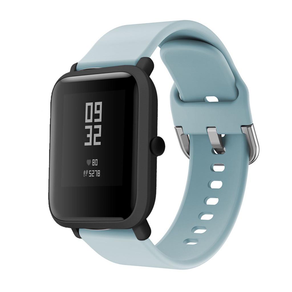 Wrist Silicone Strap for Xiaomi Huami Amazfit Bip Youth Watch High Quality Silicone Replacement Watch Band Straps Wristband Accessories