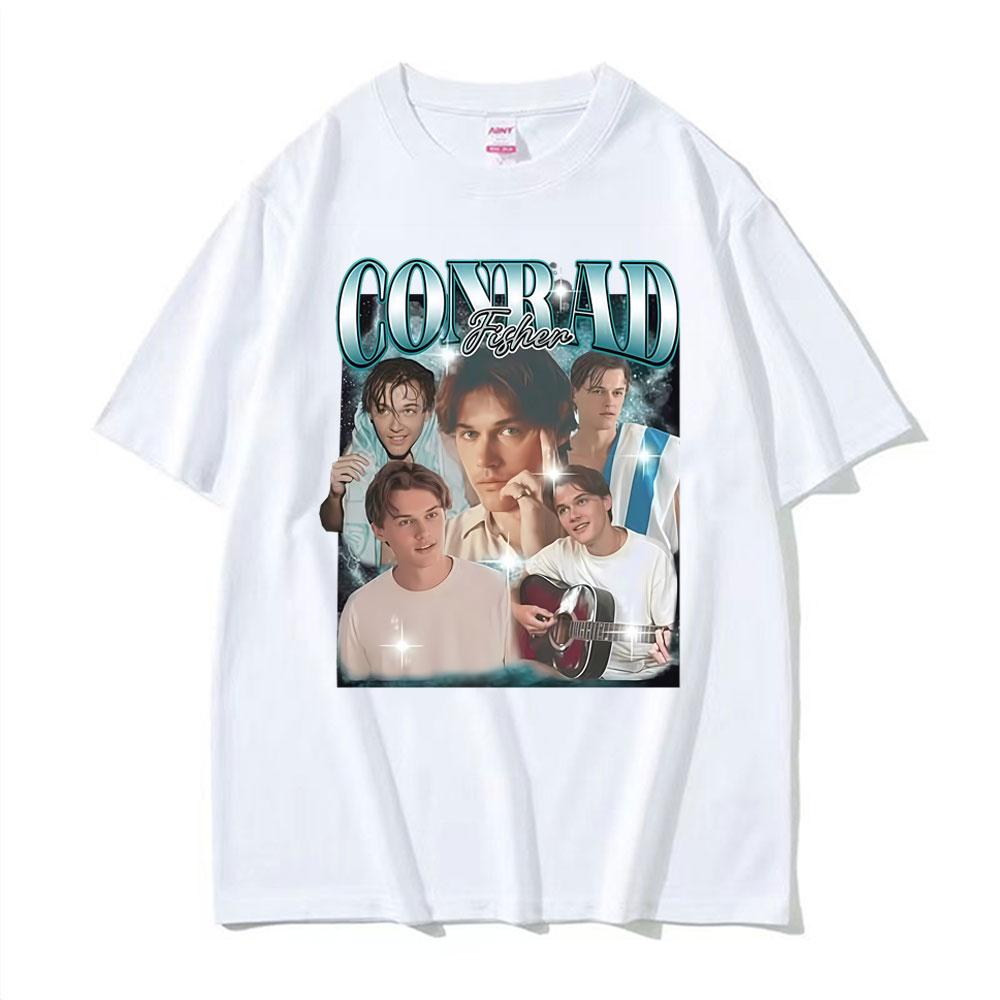Team Conrad Fisher Cousins Beach Graphics T Shirts Unisex Clothing Harajuku Retro Classic Tshirts Unisex Casual Cozy Loose T Shirt