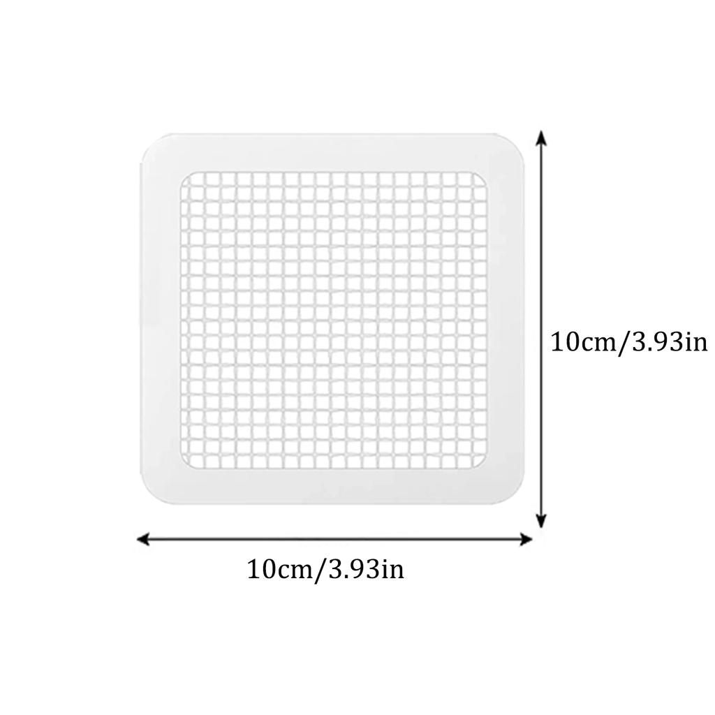Disposable Anti-Clog Hair Catcher Mesh Sticker 10-50PCS, Multi-Use Drain Cover for Shower Kitchen Bathroom Sink