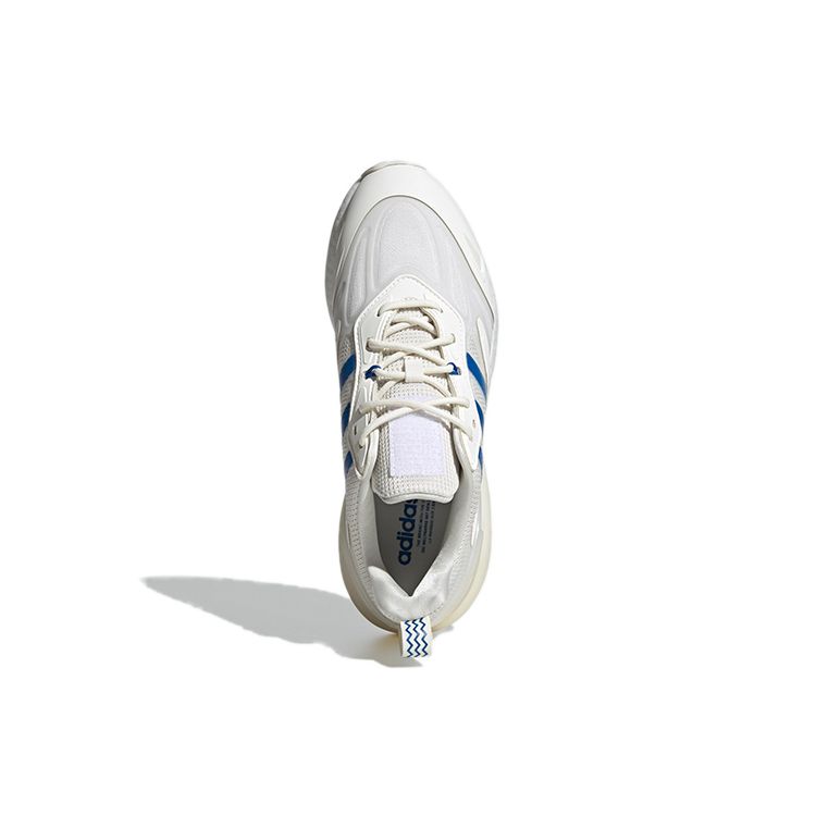 adidas ZX 2K Boost 2.0 Weiß Blauvogel Unisex Sneaker Wolkenweiß Off-White GX1007