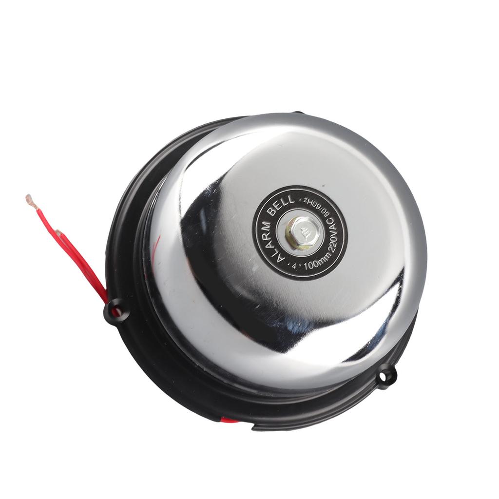 4 In Stainless Steel Electric Bell Inner Strike Type No Spark Bell 10W for Sound Signal