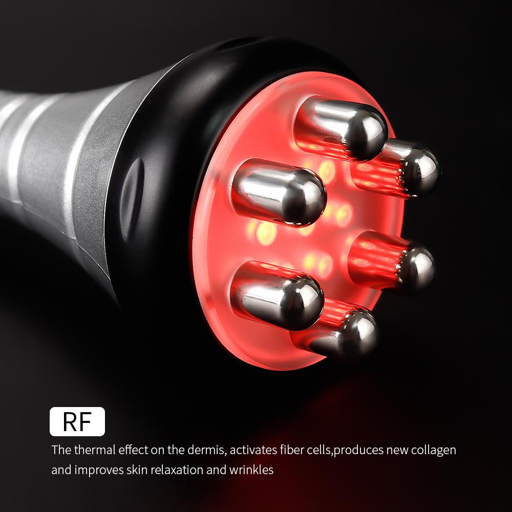 2MHz Radio Frequency RF Skin Lifting Machine Eye Neck Wrinkle Removal Red Light Facial Tightening Multipolar RF Beauty Device
