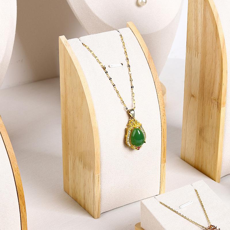 Velvet Jewelry Necklace Rings Pendants Model Bust Show Exhibitor Display Mannequin Stand Organizer Earrings For Woman