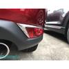 Fits 2017- Mazda CX-5 CX5 Chrome Rear Bumper Fog Light Lamp Cover Decor Trim