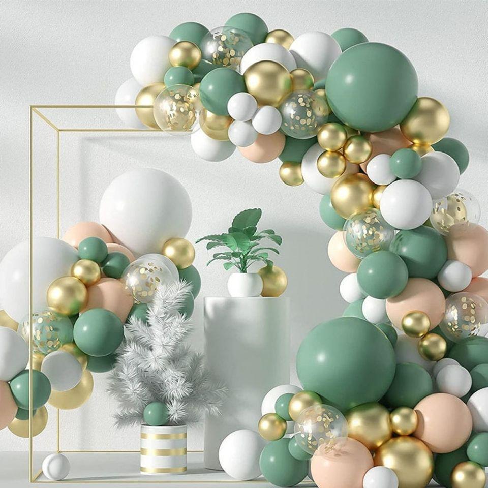 18" Thickened Round Macaron Balloons - 50 Pack for Birthday, Wedding & Party Decor