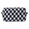 Plaid Cosmetic Bag Internet Celebrity Portable Multi-Functional Skin Care Product Storage Bag Classic Checkerboard Clutch Bag