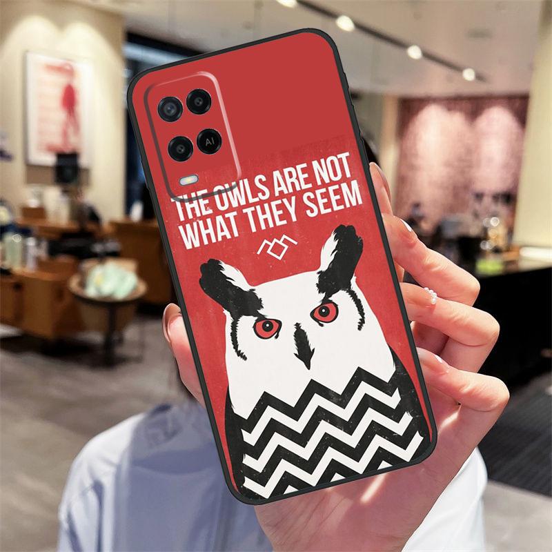 Welcome To Twin Peaks Case For Oppo A94 A74 A54 A18 A38 A58 A78 A98 A40 A60 A80 A16 A76 A96 A15 A17 A77 A57S Cover