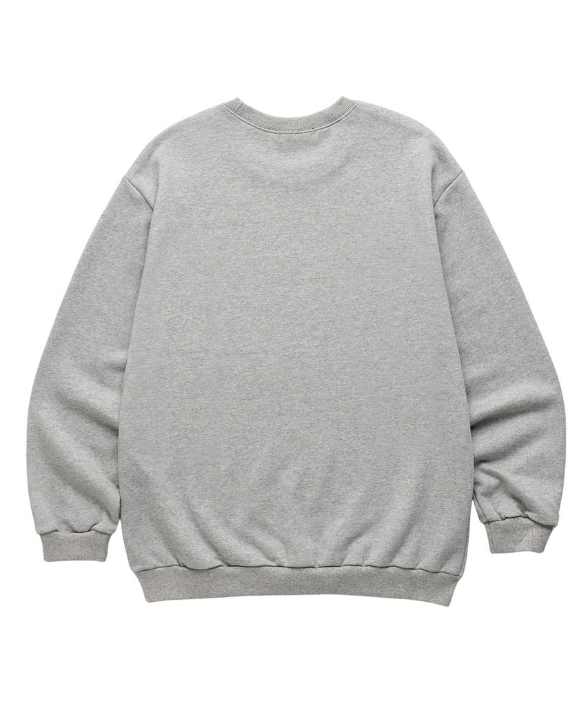 VANNWORKS Balance Typo Sweatshirt (Vls0079) Melange Gray (Type A)