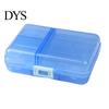 Pill Box Reusable Anti-crack Separated Moisture-proof Classified Store Pills Transparent Double-layer with Lid Medicine for Travel