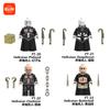 FT20 Horror Movie Pinhead Building Block Minifigure, Educational Assembly Toy, Collectible Figure