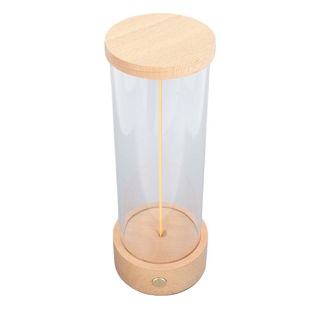 Mini Minimalist Table Lamp Cordless Nightstand Night Light Rechargeable Magnetic Modern Ambient Light for Bedroom