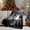 Club Crest Design Throws Blanket Flannel Blankets Plush for Couch Bed Gifts for Men Women Travel picnic blanket Christmas fan gifts
