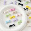 Macaron Pastel Bow Bead DIY Bead String: Phone Chain, Necklace, Keychain, Hair Jewelry Accessories