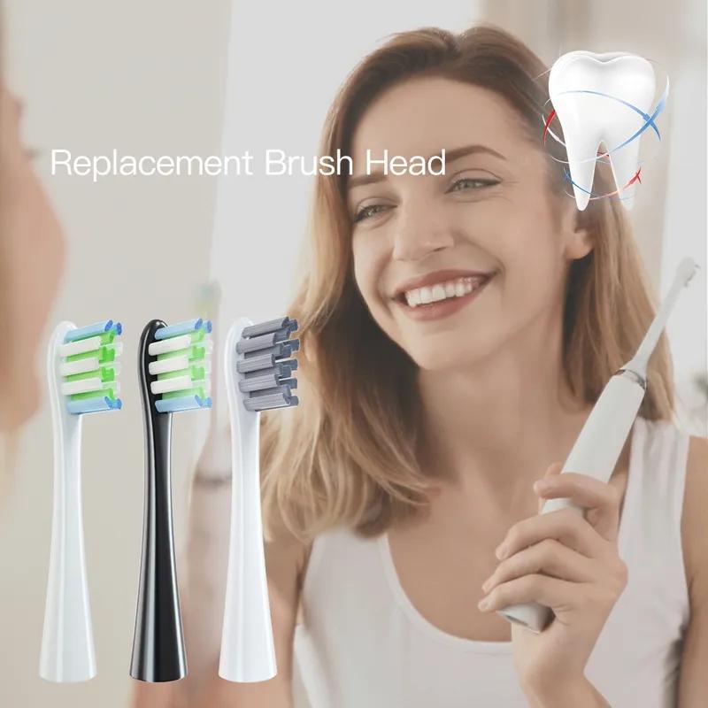 XiaomiFor Oclean Flow/X/ X PRO/ Z1/ F1/ One/ Air 2 /SE Brush Heads Soft DuPont Sonic Toothbrush Vacuum Bristle 7pcs Replacement Heads