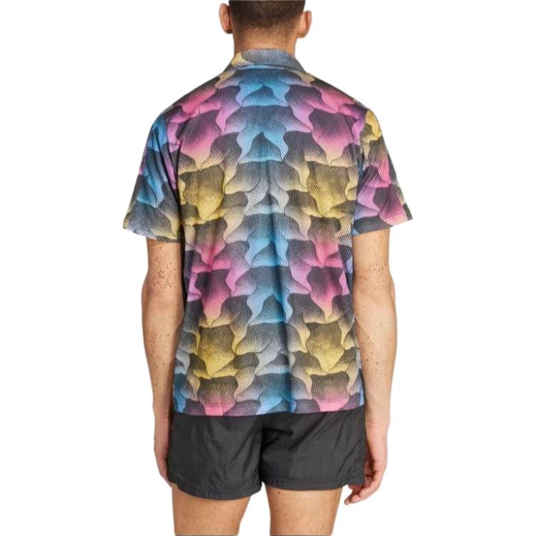 adidas Tiro Allover Print Mesh Resort Shirt Men's Multicolor IP3784