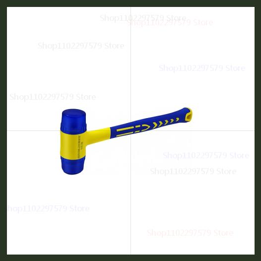 Doppelköpfiger Montagehammer 25mm-45mm Gummigriff Abnehmbarer isolierter Gummihammer für Elektronik Elektroarbeiten